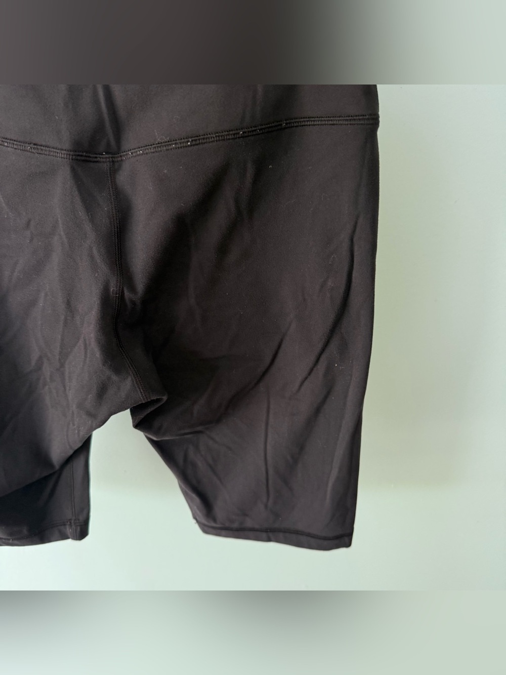 HeyNuts Women's Biker Shorts High Waisted Yoga Running Spandex Shorts Black M - Picture 14 of 15